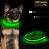 3 Modes LED Dog Collar USB Rechargeable Light Up Pet Collar UK