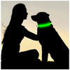 3 Modes LED Dog Collar USB Rechargeable Light Up Pet Collar UK