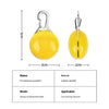 1 Led Luminous Dog Cat Collar Glowing Pendant | Night Safety Accessory