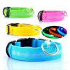 3 Modes LED Dog Collar USB Rechargeable Light Up Pet Collar UK