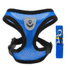 Dog Vest Walking Leash Polyester Adjustable Mesh Dog Collar UK
