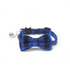 Pet Breakaway Cat Collar Bow Tie Bell Plaid Christmas Red Adjustable Collar