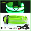 3 Modes LED Dog Collar USB Rechargeable Light Up Pet Collar UK